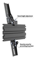 Multibrackets 8232 soporte para pantalla de señalización 165,1 cm (65") Negro (9)