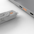 Lindy 40623 bloqueador de puerto Llave de bloqueador de puerto USB tipo A Naranja Acrilonitrilo butadieno estireno (ABS) 1 pieza(s) (5)