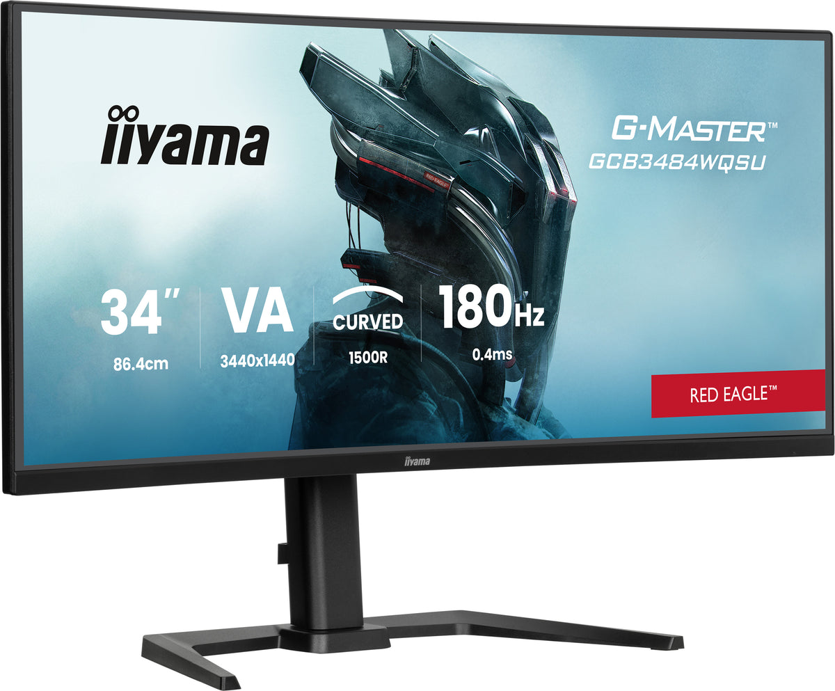 iiyama G-MASTER GCB3484WQSU-B1 pantalla para PC 86,4 cm (34") 3440 x 1440 Pixeles UltraWide Quad HD LED Negro
