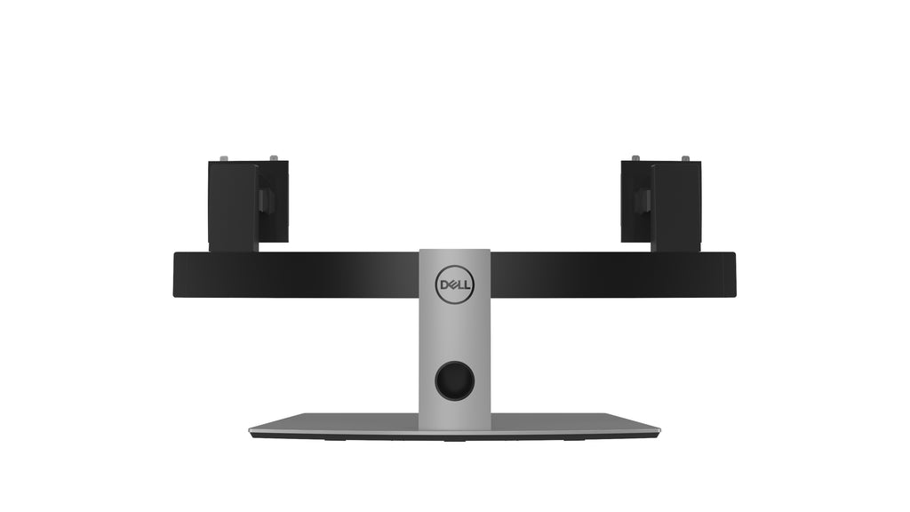 DELL Dual Monitor Stand 68,6 cm (27") Escritorio Aluminio, Negro (9)