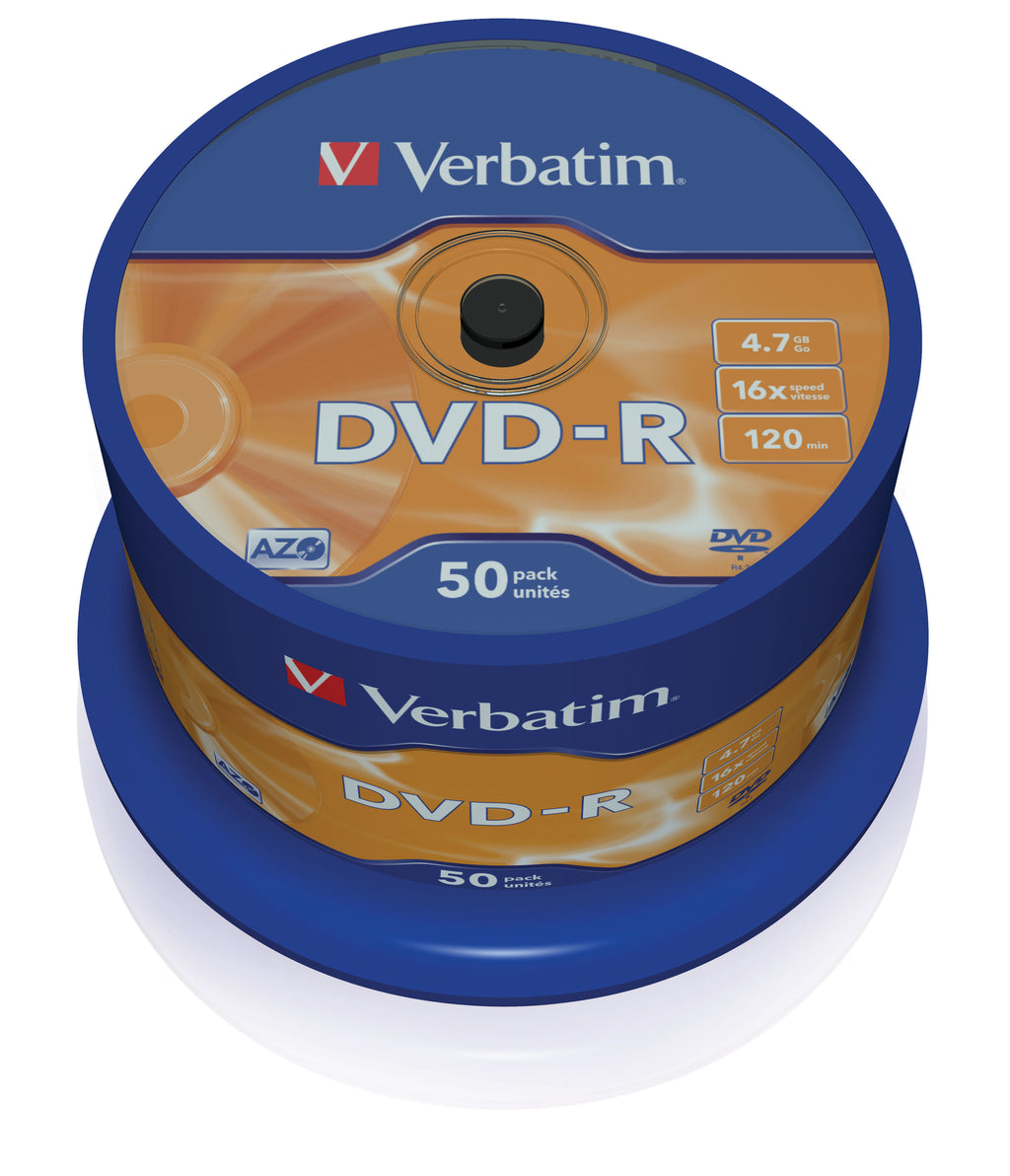 Verbatim DVD-R Matt Silver 4,7 GB 50 pieza(s) (2)