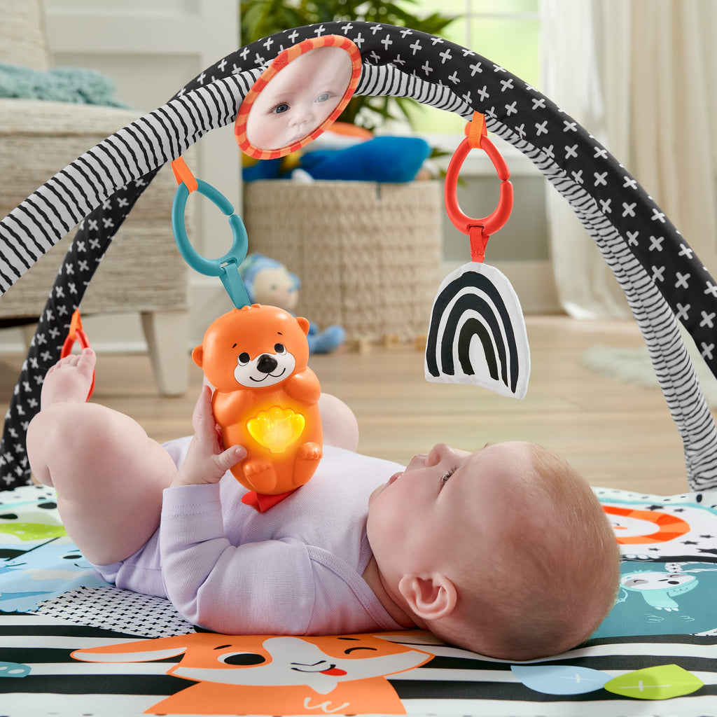 Fisher-Price Gimnasio de juego 3 en 1 Música, Luz y Crecimiento
