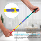 Techly 109528 presilla Soporte de sujeción de cables Velcro Multicolor 10 pieza(s) (6)