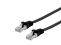 Equip 607692 cable de red Negro 3 m Cat6a U/FTP (STP) Plano