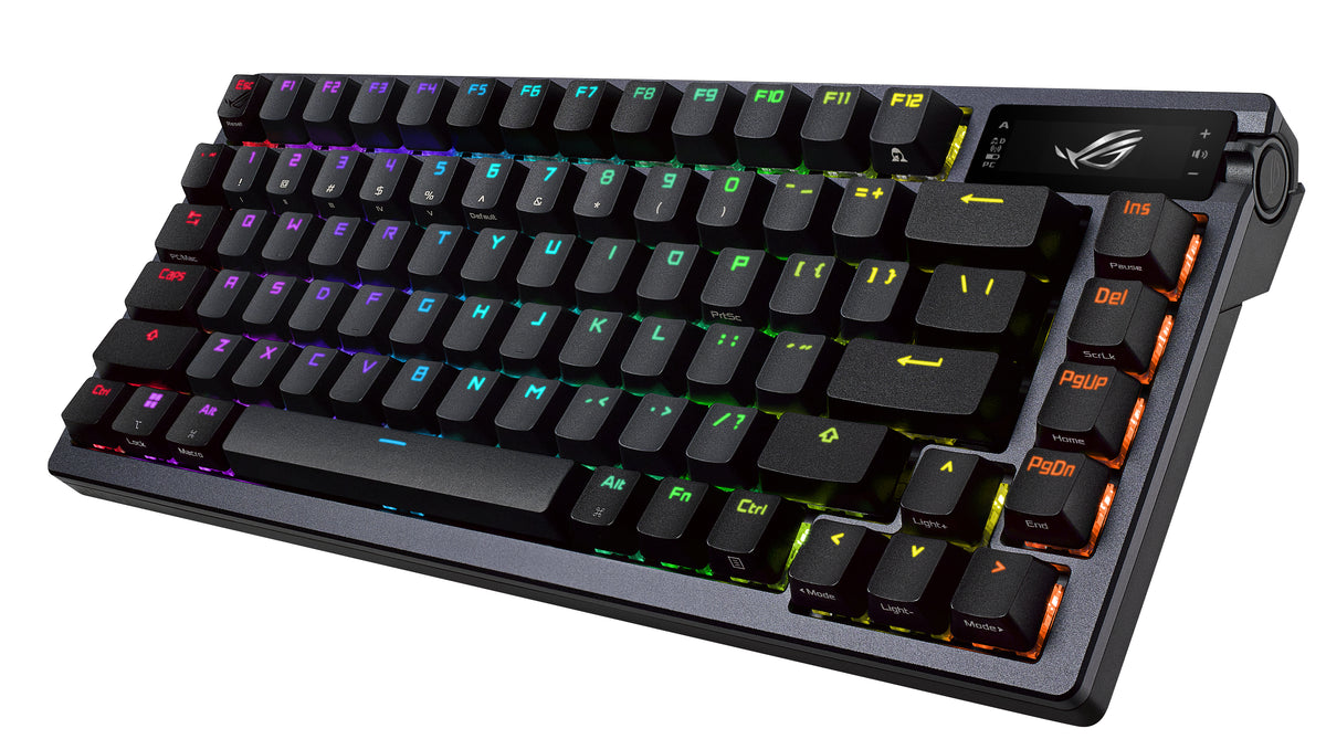 ASUS ROG Azoth teclado Juego USB + RF Wireless + Bluetooth Negro (3)