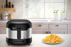 Tefal Uno FF215D Sencillo 1,8 L Independiente 1600 W Freidora Negro, Acero inoxidable (8)