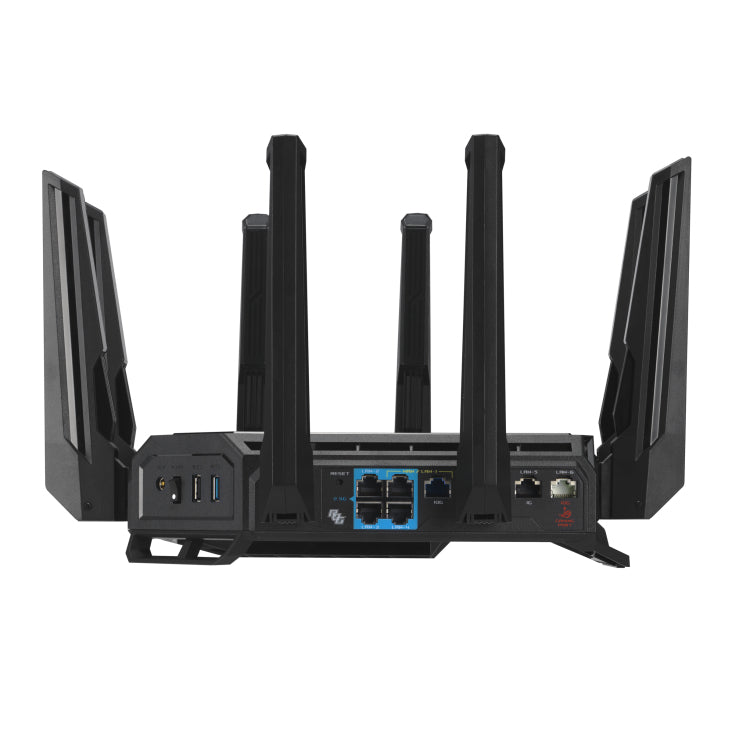 ASUS ROG Rapture GT-BE98 router inalámbrico 10 Gigabit Ethernet Quad-band (2.4 GHz / 5 GHz-1 / 5 GHz-2 / 6 GHz) Negro (4)