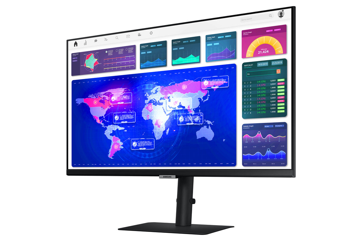 Samsung S60UA pantalla para PC 68,6 cm (27") 2560 x 1440 Pixeles Quad HD LCD Negro (7)
