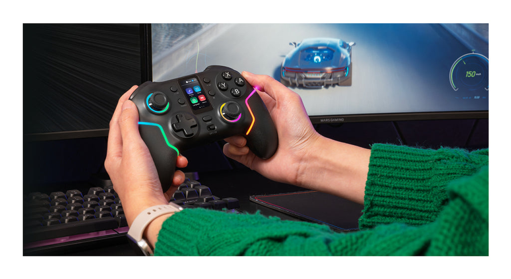 Mars Gaming MGP-V3 Negro Bluetooth/RF/USB Analógico/Digital Nintendo Switch, Nintendo Switch 2, PC, Android, iOS (6)