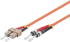 Microconnect FIB1220005-2 Cable de fibra óptica e InfiniBand 0,5 m ST SC Naranja (2)