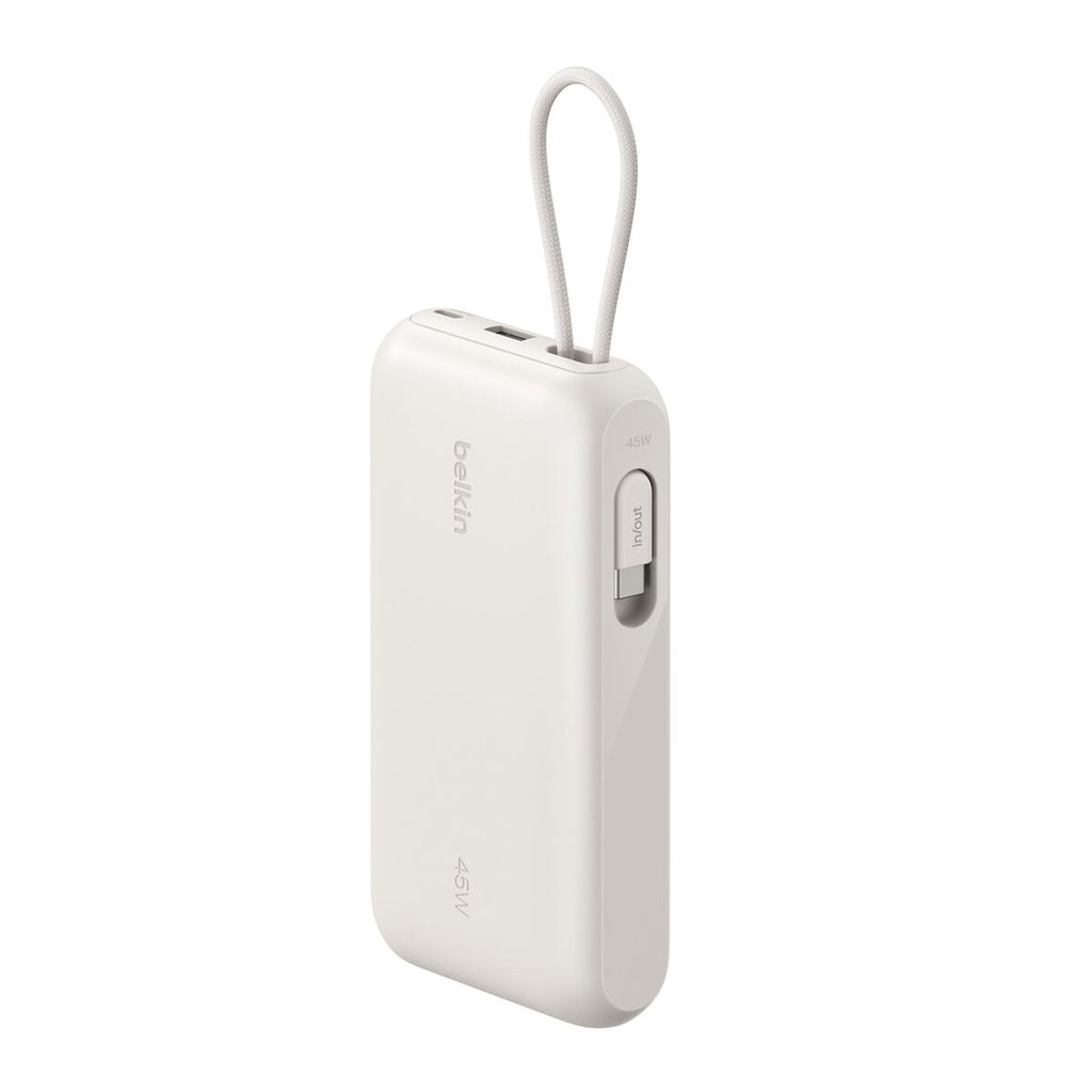 Belkin UltraCharge 20000 mAh Sand (BOOSTCHARGE 20K PD45W DISPLAY - POWER BANK WITH INTEGRATED CABLE)