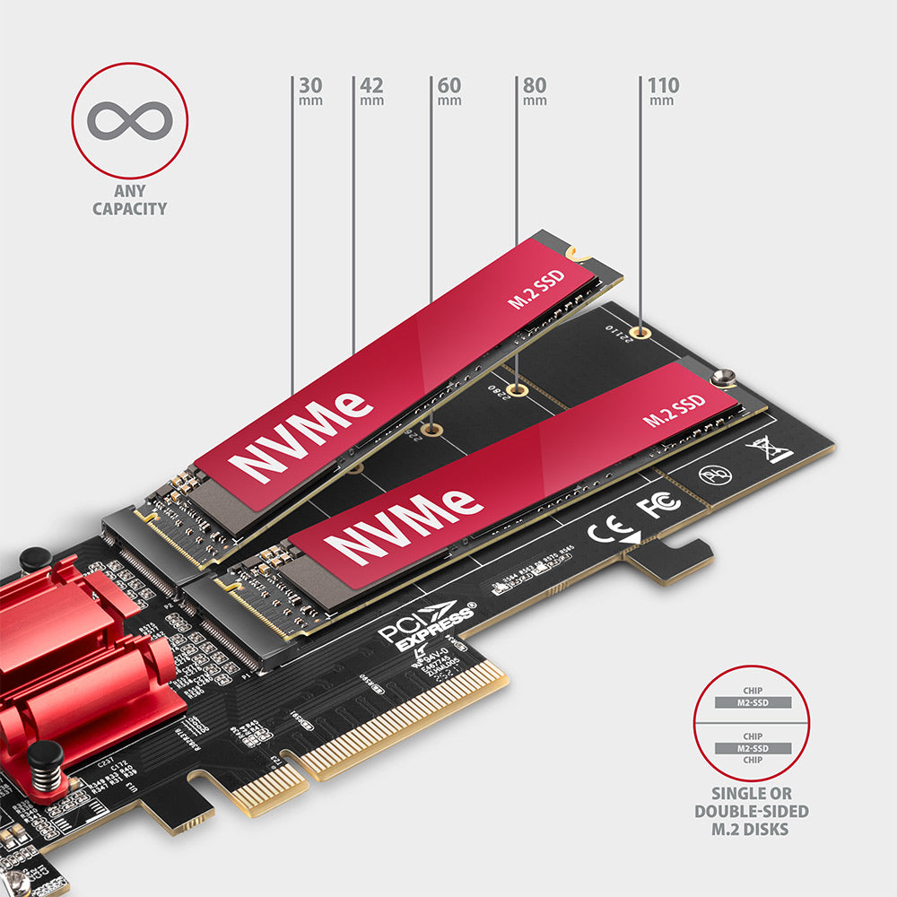 Axagon PCEM2-ND tarjeta y adaptador de interfaz Interno M.2 (3)