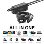 Origin Storage OS-C65W adaptador e inversor de corriente Interior 65 W Negro (2)
