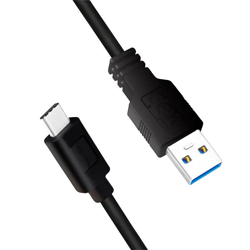 LogiLink CU0166 cable USB USB 3.2 Gen 1 (3.1 Gen 1) 0,15 m USB A USB C 5 Gbit/s Negro (3)
