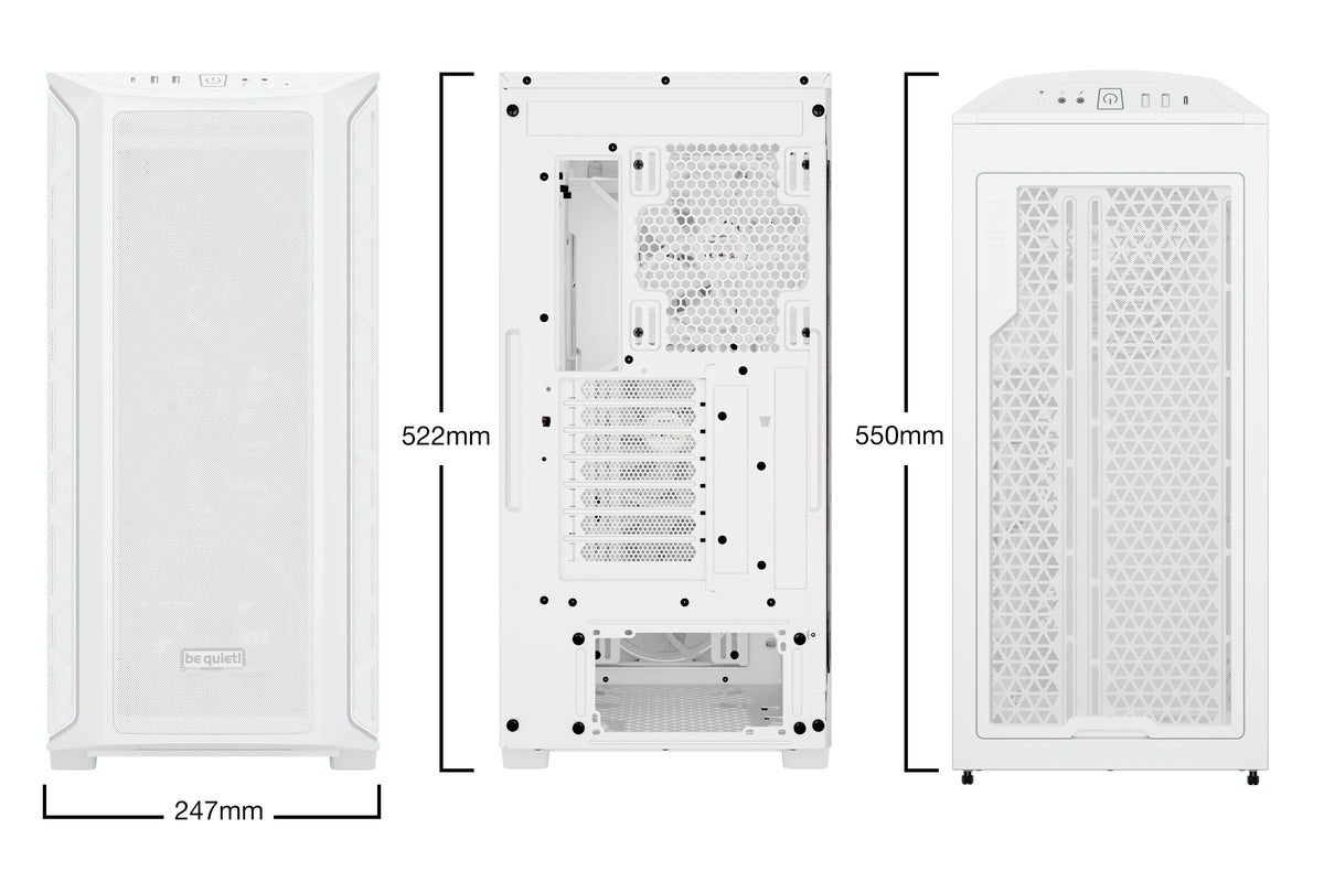 be quiet! Shadow Base 800 FX White Midi Tower Blanco (2)