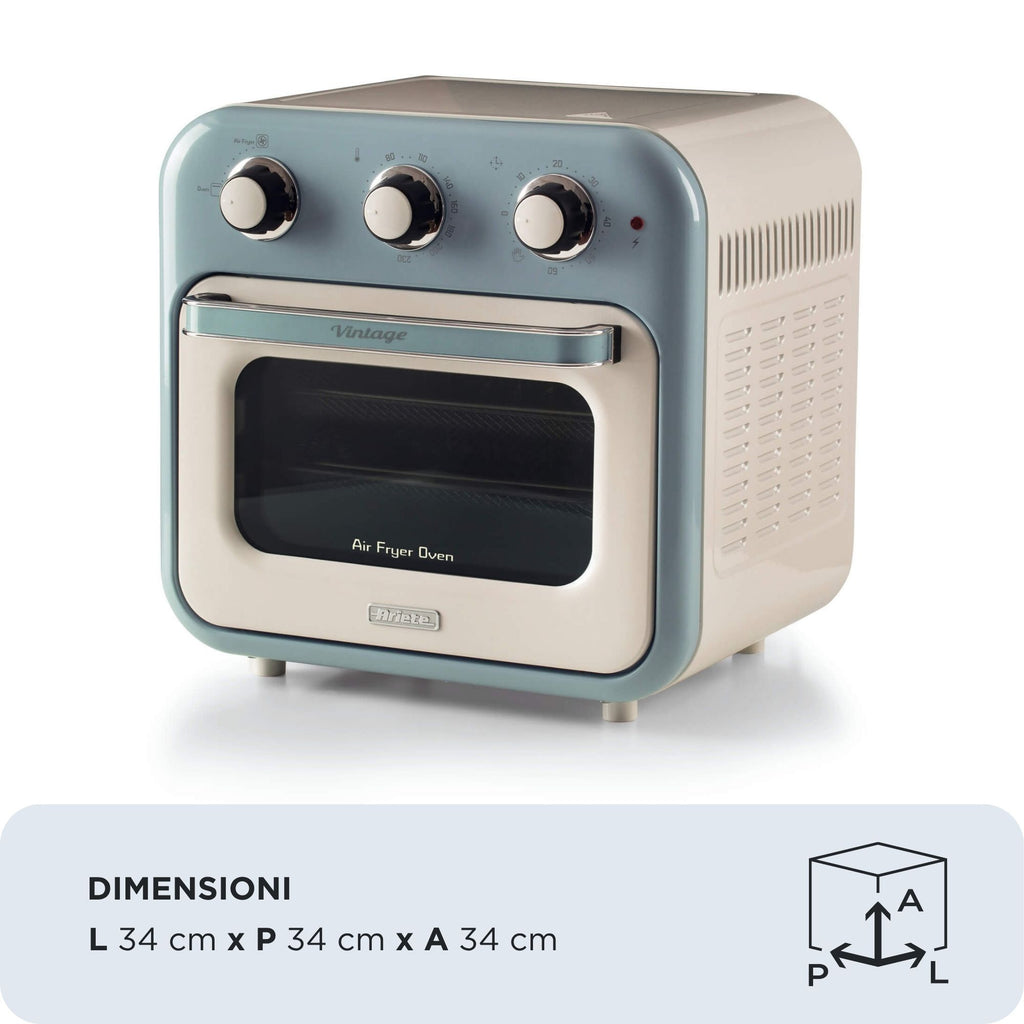 Ariete 4632/05 Sencillo 16 L Independiente 1400 W Freidora de aire caliente Azul claro (2)