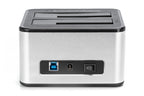 Station d'accueil USB 3.0 Super Speed pour jusqu'à 2x SSD/HDD 2.5/3.5" SATA III max. 2x20 To avec fonction de clonage (3)