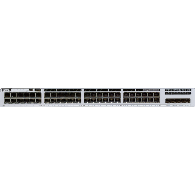 Cisco Ent Net C9300L-48PF-4X-E - Network Essentials, conmutador, L3, Gestionado