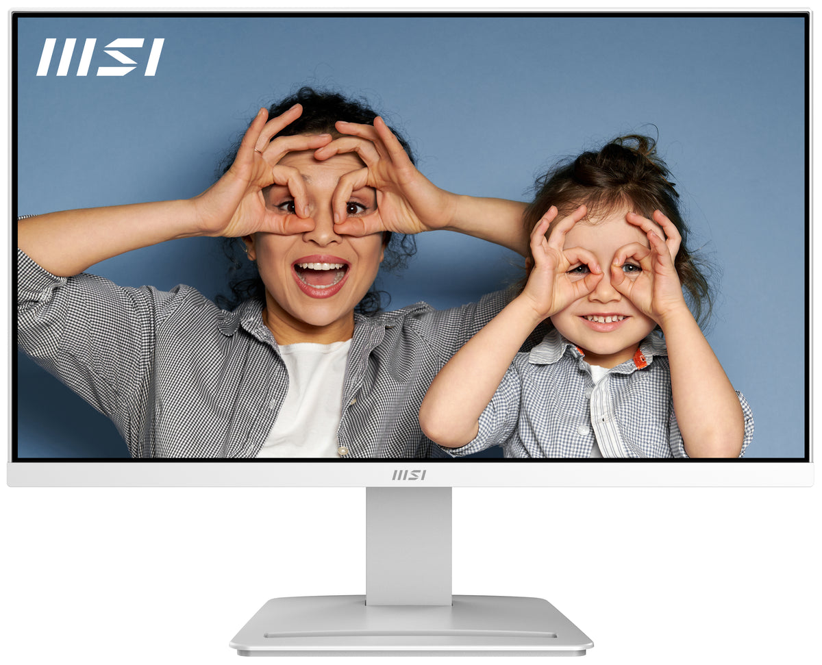 MSI Pro MP2412W pantalla para PC 60,5 cm (23.8") 1920 x 1080 Pixeles Full HD LCD Blanco (2)