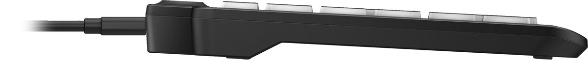 HP 405 Multi-Device Backlit Wired Keyboard teclado Oficina USB QWERTY Inglés Negro (5)