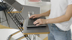 Mousetrapper Alpha - Nordic teclado Ratón incluido Oficina USB + Bluetooth QWERTY Nórdico Negro, Plata (7)