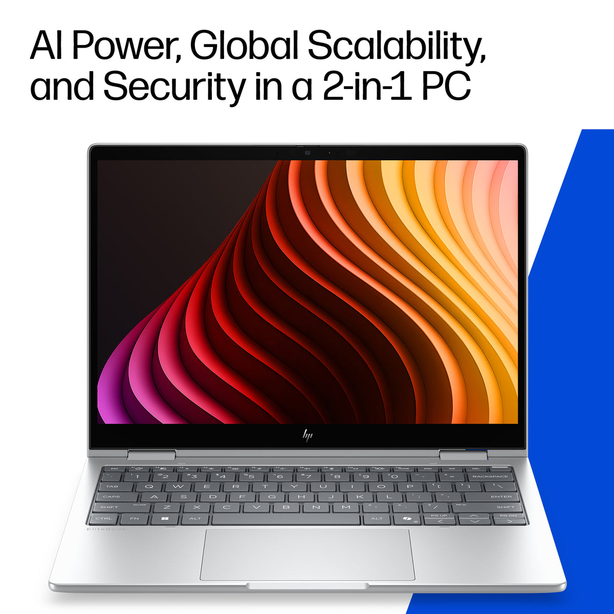 HP EB8FLG2I13AI U7 356H 13 32GB/512 Copilot+ PC Intel Core Ultra 7 Laptop 33.8 cm (13.3") Touchscreen WUXGA LPDDR5x-SDRAM 512 GB SSD Wi-Fi 7 (802.11be) Windows 11 Pro Silver (9)