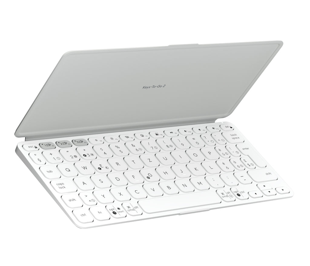 Logitech Keys-To-Go 2 QWERTZ Suizo Bluetooth Blanco (3)