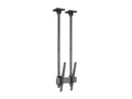 Multibrackets 6404 soporte para pantalla de señalización 2,54 m (100") Negro