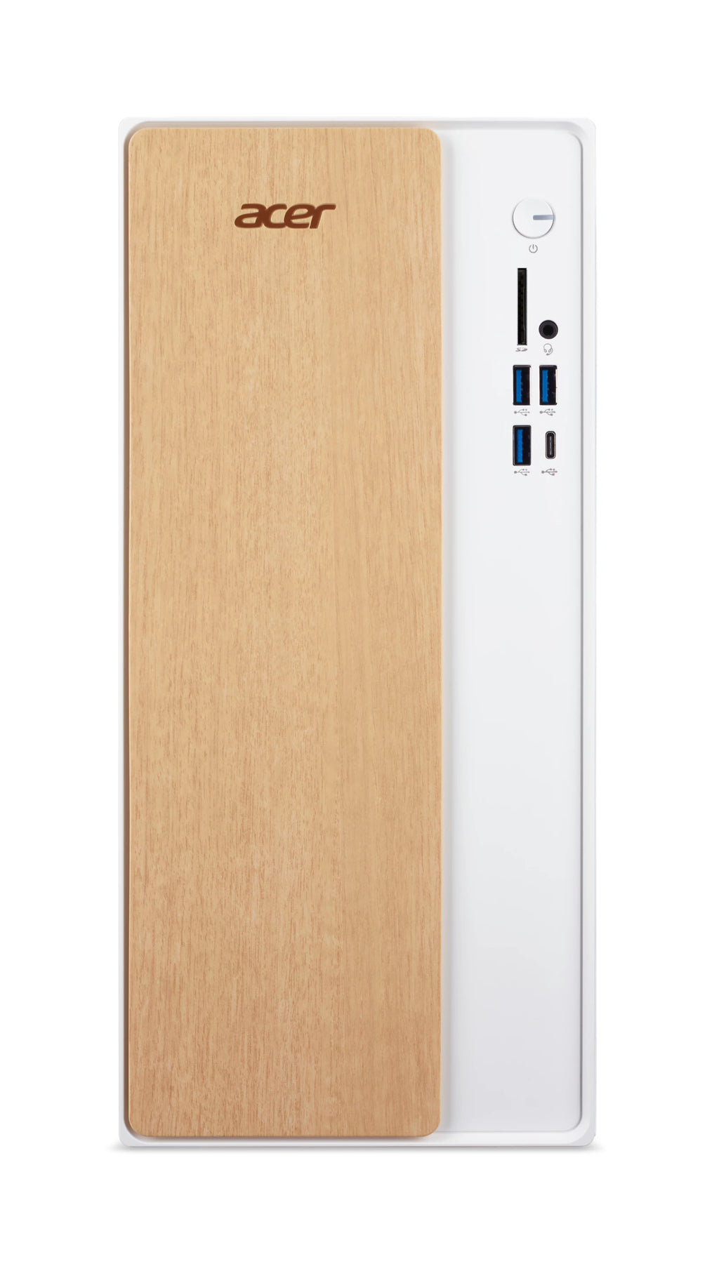 Acer Aspire TC-102 I7-14700 8GB 512GB W11 WHITE Intel® Core™ i7 DDR4-SDRAM SSD Windows 11 Home Torre PC Blanco, Madera (2)