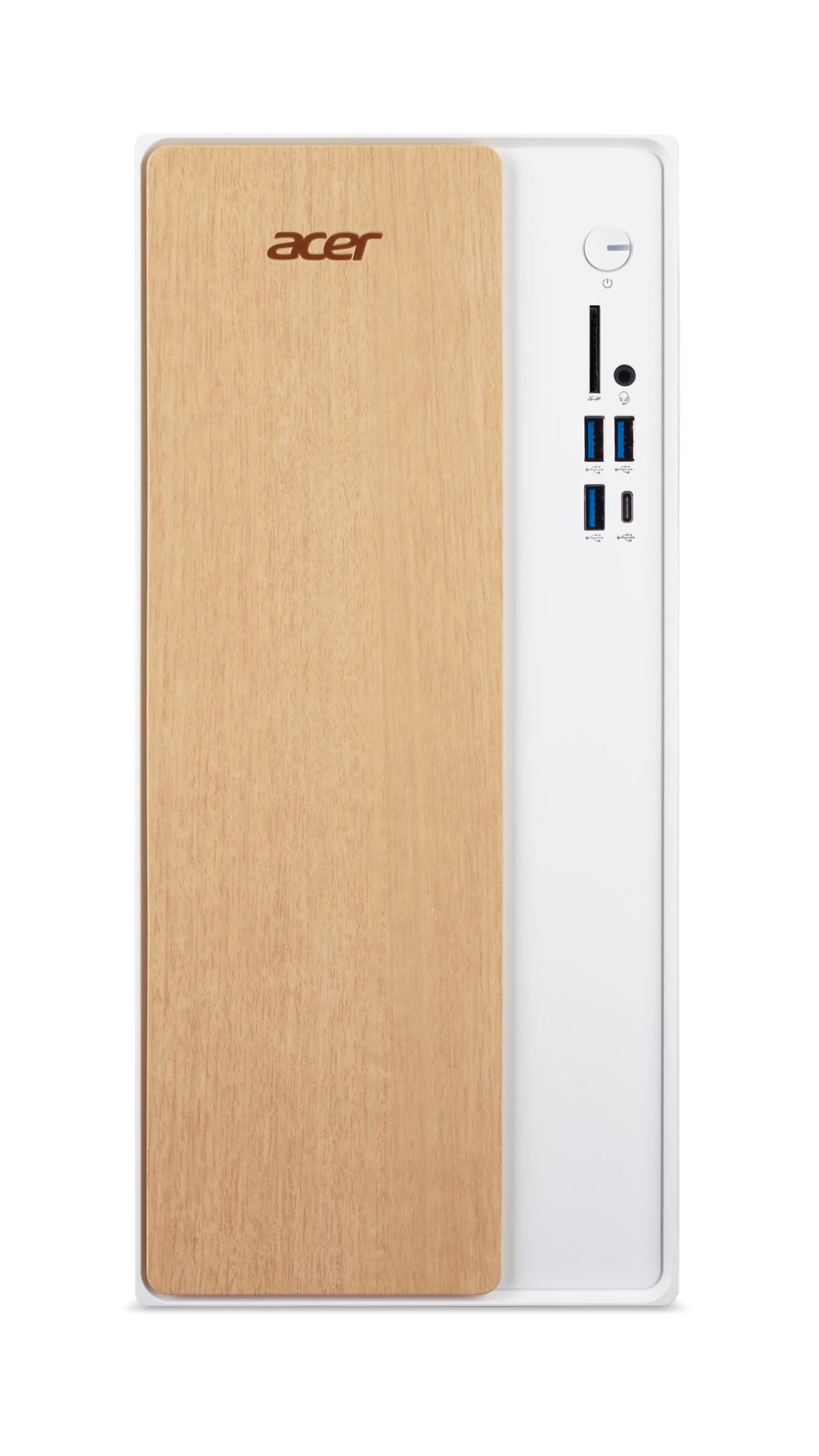 Acer Aspire TC-102 I7-14700 8GB 512GB W11 WHITE Intel® Core™ i7 DDR4-SDRAM SSD Windows 11 Home Torre PC Blanco, Madera (2)