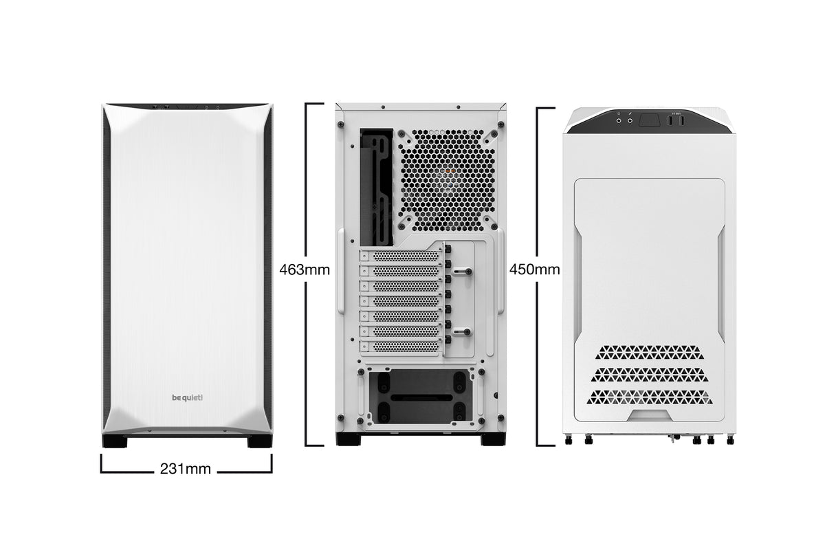 be quiet! BGW35 carcasa de ordenador Midi Tower Blanco (2)