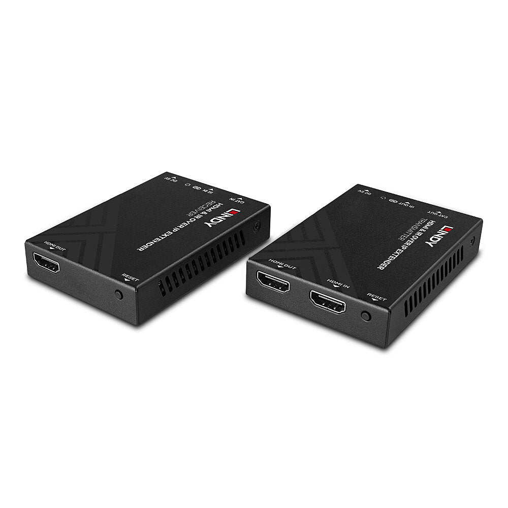 Lindy 38398 extensor audio/video Transmisor y receptor de señales AV Negro (3)
