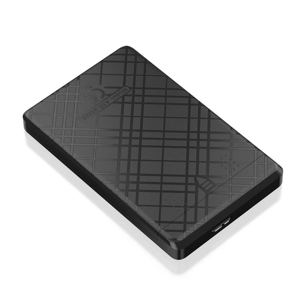 AISENS ASE-2522B caja para disco duro externo Carcasa de disco duro/SSD Negro 2.5" (3)