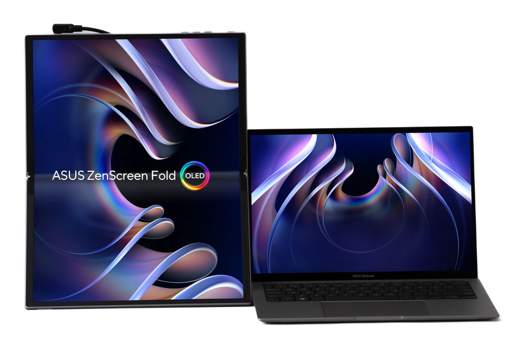 ASUS ZenScreen Fold OLED MQ17QH pantalla para PC 43,9 cm (17.3") 2560 x 1920 Pixeles Quad HD Plata (7)