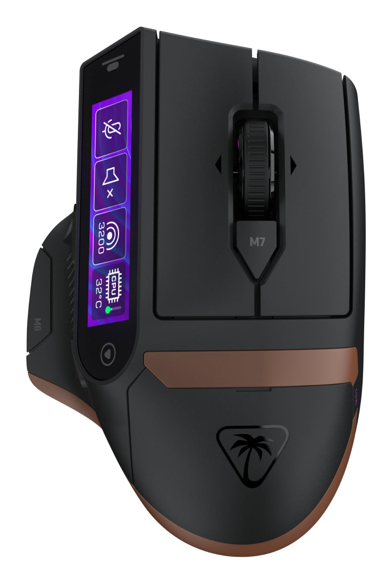 Turtle Beach Command Series MC7 ratón Mano derecha RF Wireless + Bluetooth + USB