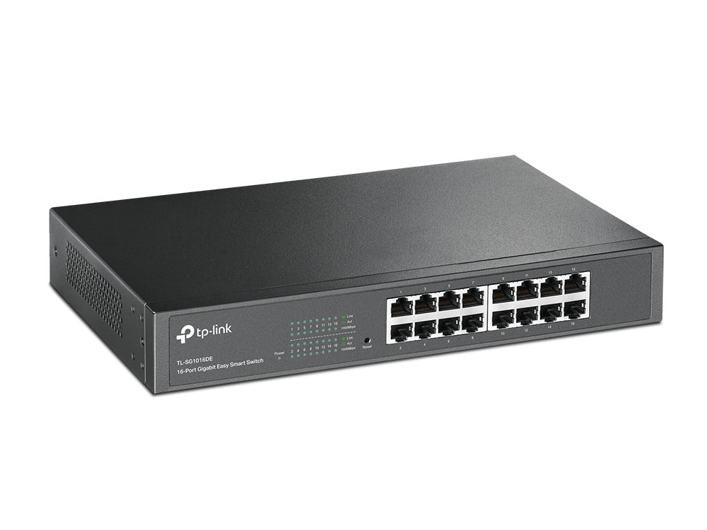 TP-Link TL-SG1016DE switch Gestionado L2 Gigabit Ethernet (10/100/1000) Negro (3)