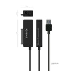 AISENS ASE-35A01B caja para disco duro externo Carcasa de disco duro/SSD 2.5/3.5" (5)