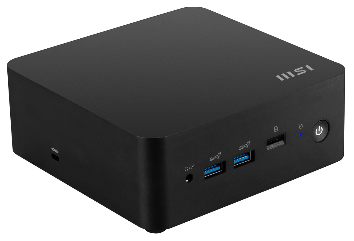 MSI CUBI NUC 1MG-206BES PC/estación de trabajo barebone 0.83L sized PC Negro 150U Intel® SoC (9)
