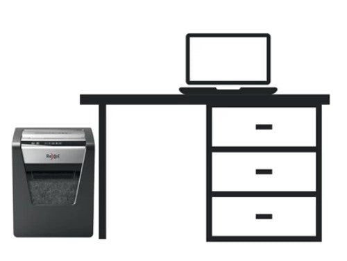Rexel Momentum X415 triturador de papel Corte cruzado 58 dB Negro, Gris (7)