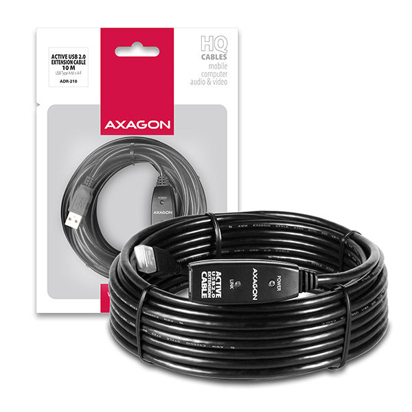 Axagon ADR-210 cable USB USB 2.0 10 m USB A 0,48 Gbit/s Negro (6)
