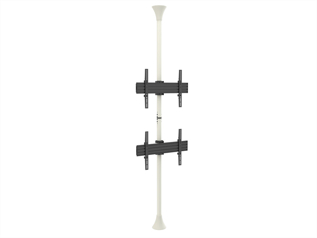 Multibrackets 5716 soporte para pantalla de señalización 165,1 cm (65") Negro, Blanco