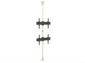 Multibrackets 5716 soporte para pantalla de señalización 165,1 cm (65") Negro, Blanco