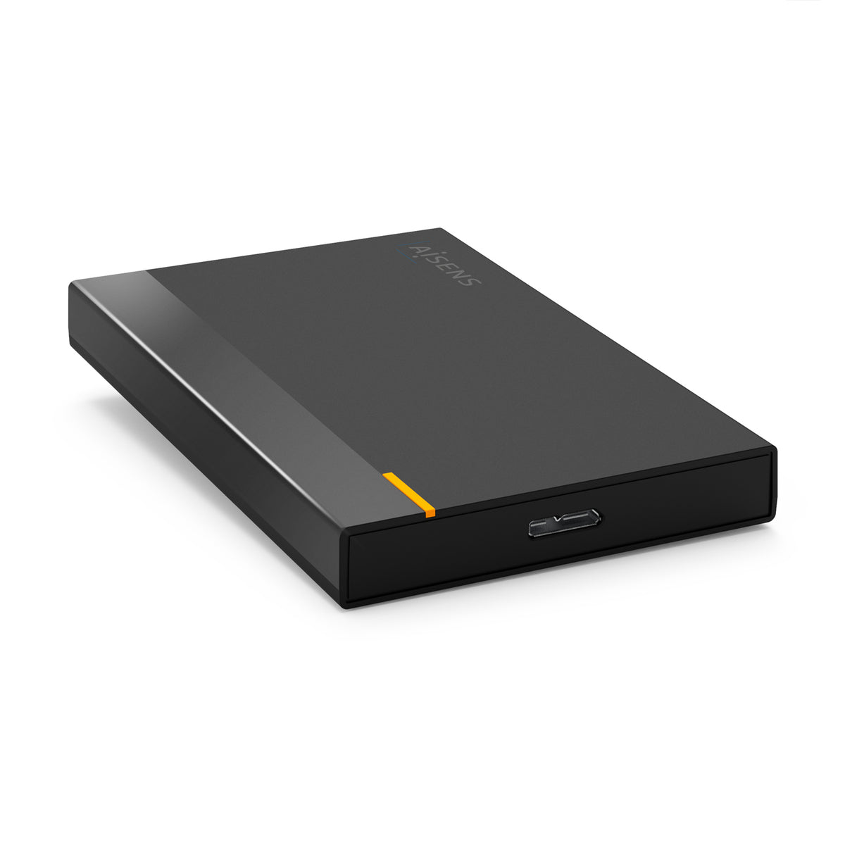 AISENS ASE-2524B caja para disco duro externo Caja externa para unidad de estado sólido (SSD) Negro 2.5" (3)