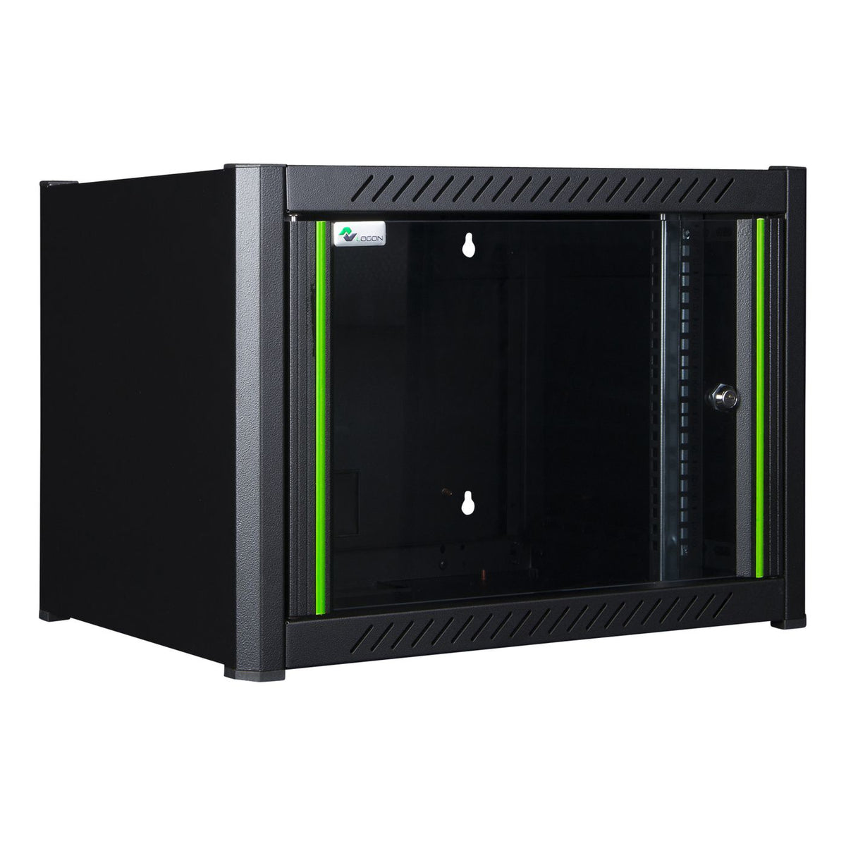Lanview RWM06U56BL armario rack 6U Bastidor de pared Negro (2)