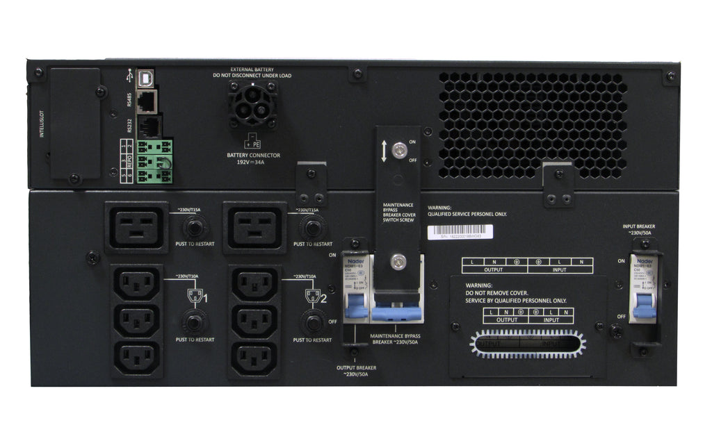 Vertiv Liebert GXT5-5000IRT5UXLN sistema de alimentación ininterrumpida (UPS) Doble conversión (en línea) 5 kVA 8 salidas AC (3)