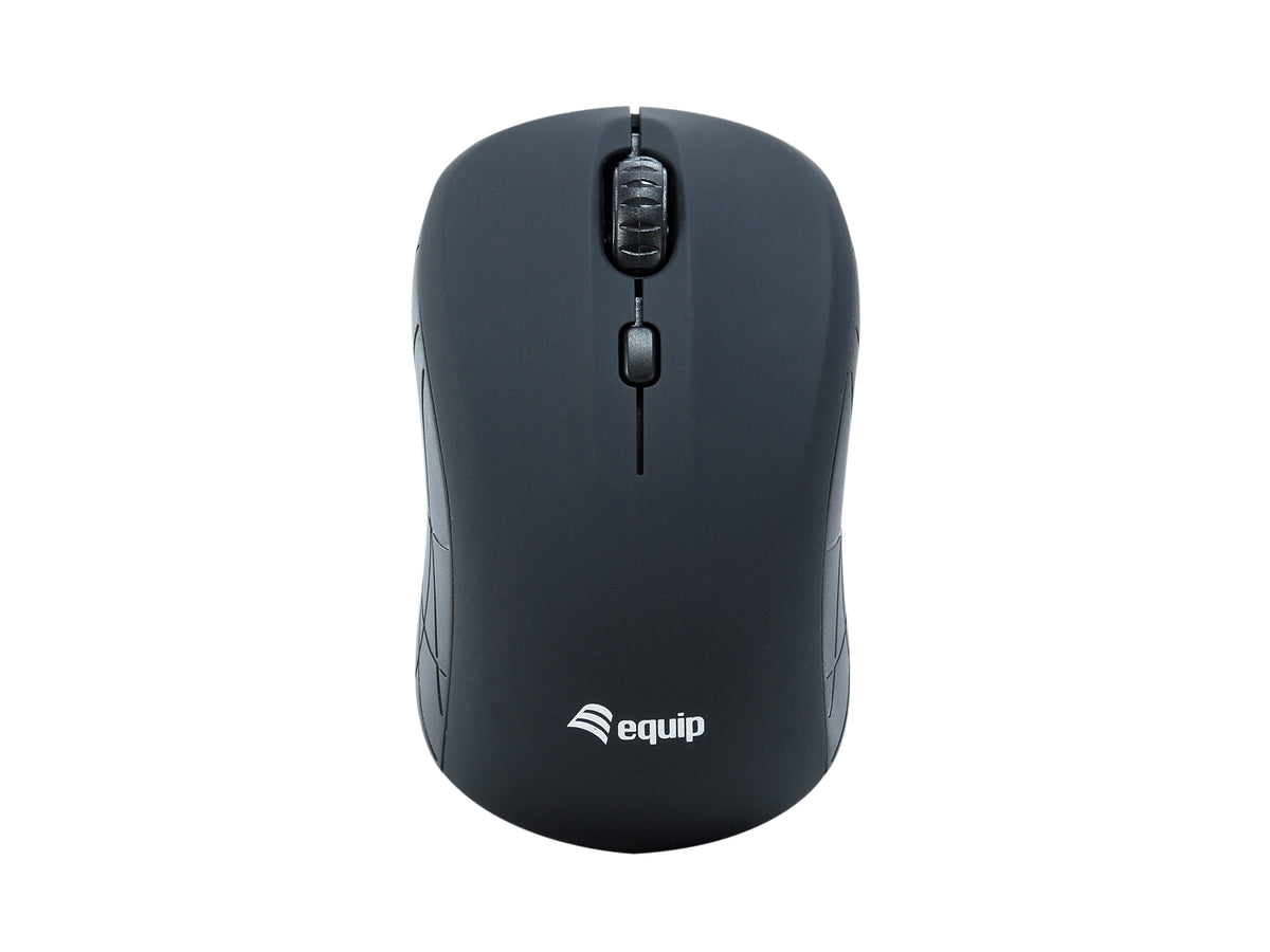 Equip 245108 ratón Viajes Ambidextro RF inalámbrico Óptico 1600 DPI