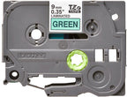 Brother TZE-721 cinta para impresora de etiquetas Negro sobre verde (5)