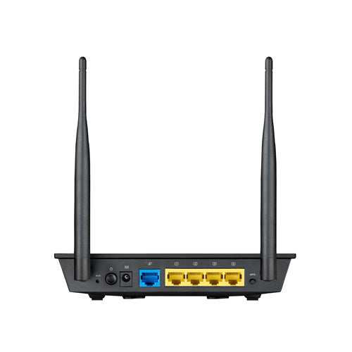 ASUS RT-N12E C1 N300 router inalámbrico Ethernet rápido Banda única (2,4 GHz) Negro, Metálico (4)