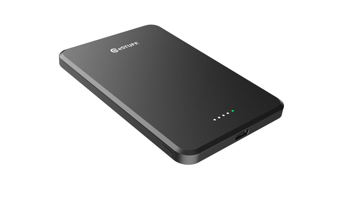eSTUFF ES641100 batería externa Cargador inalámbrico Negro (3)