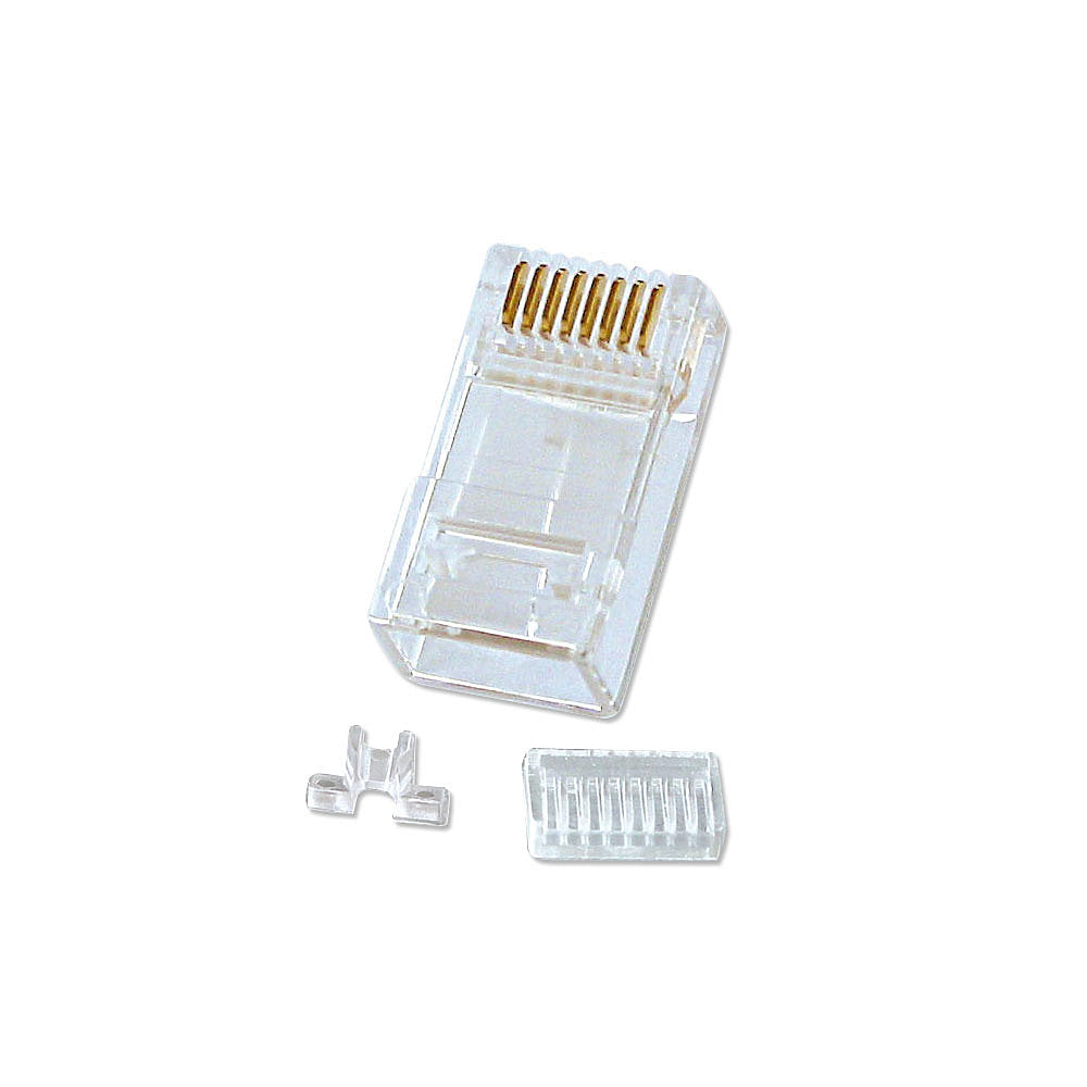 Lindy 62430 conector RJ-45 8-pin cat.6 Transparente (2)